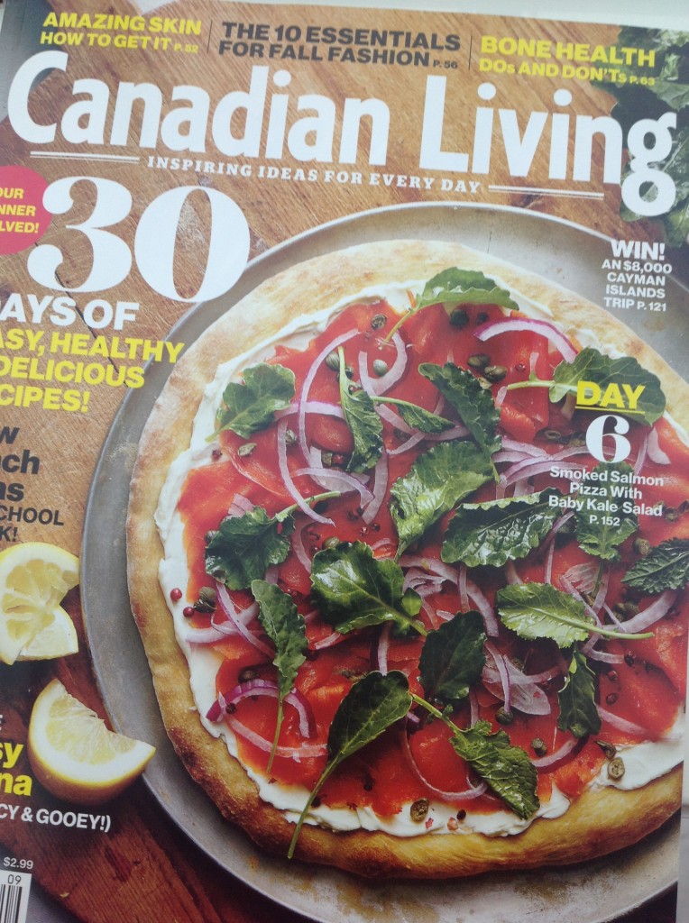 Canadian Living September 2013 cover