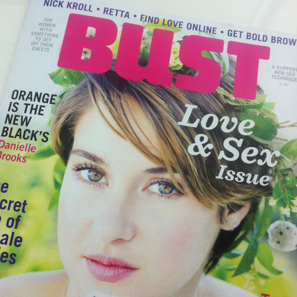 Bust Feb March 2014 cover