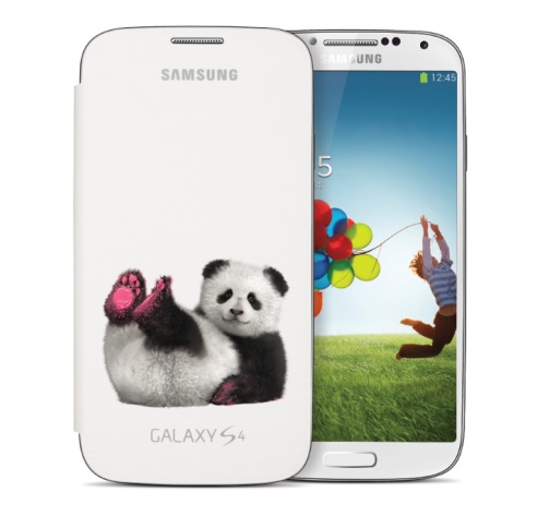 Samsung Galaxy S4 with Rethink limited Ed case