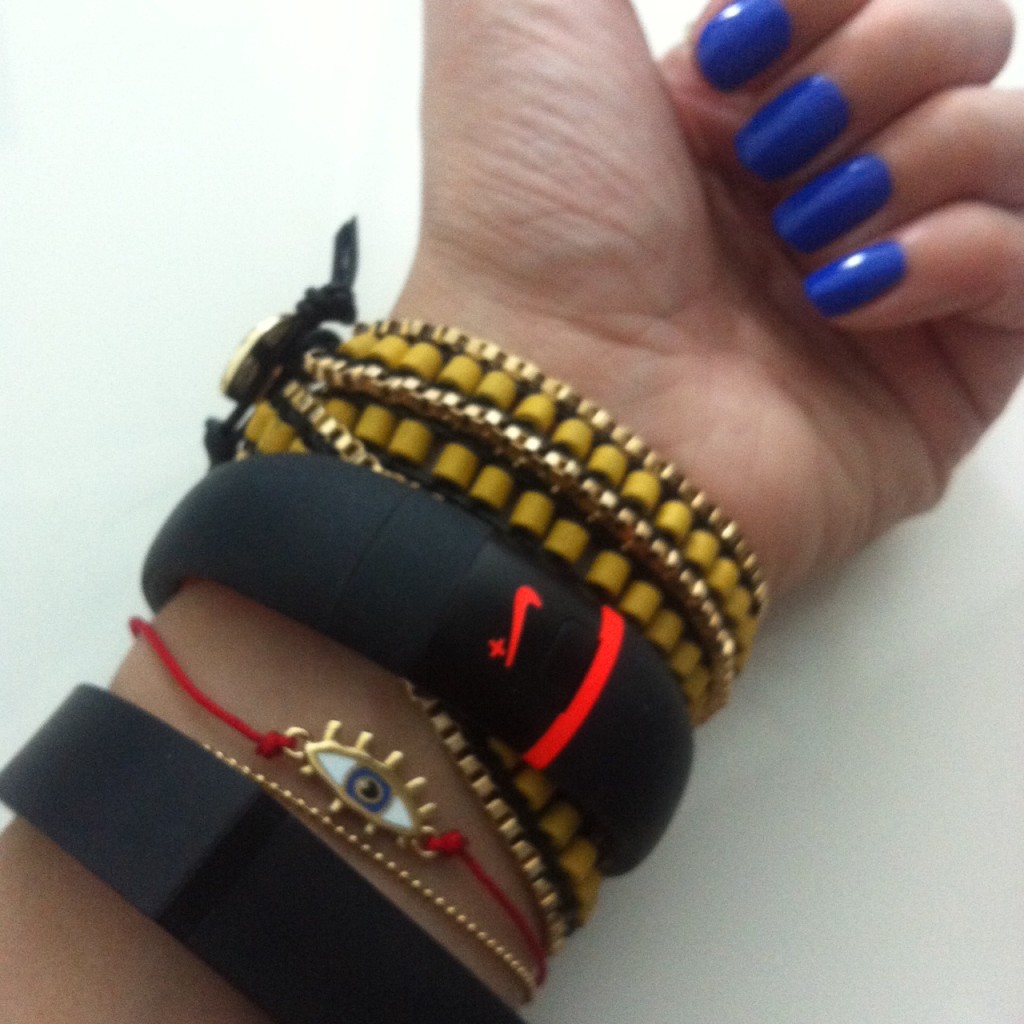 Arm party with Fitbit Flex